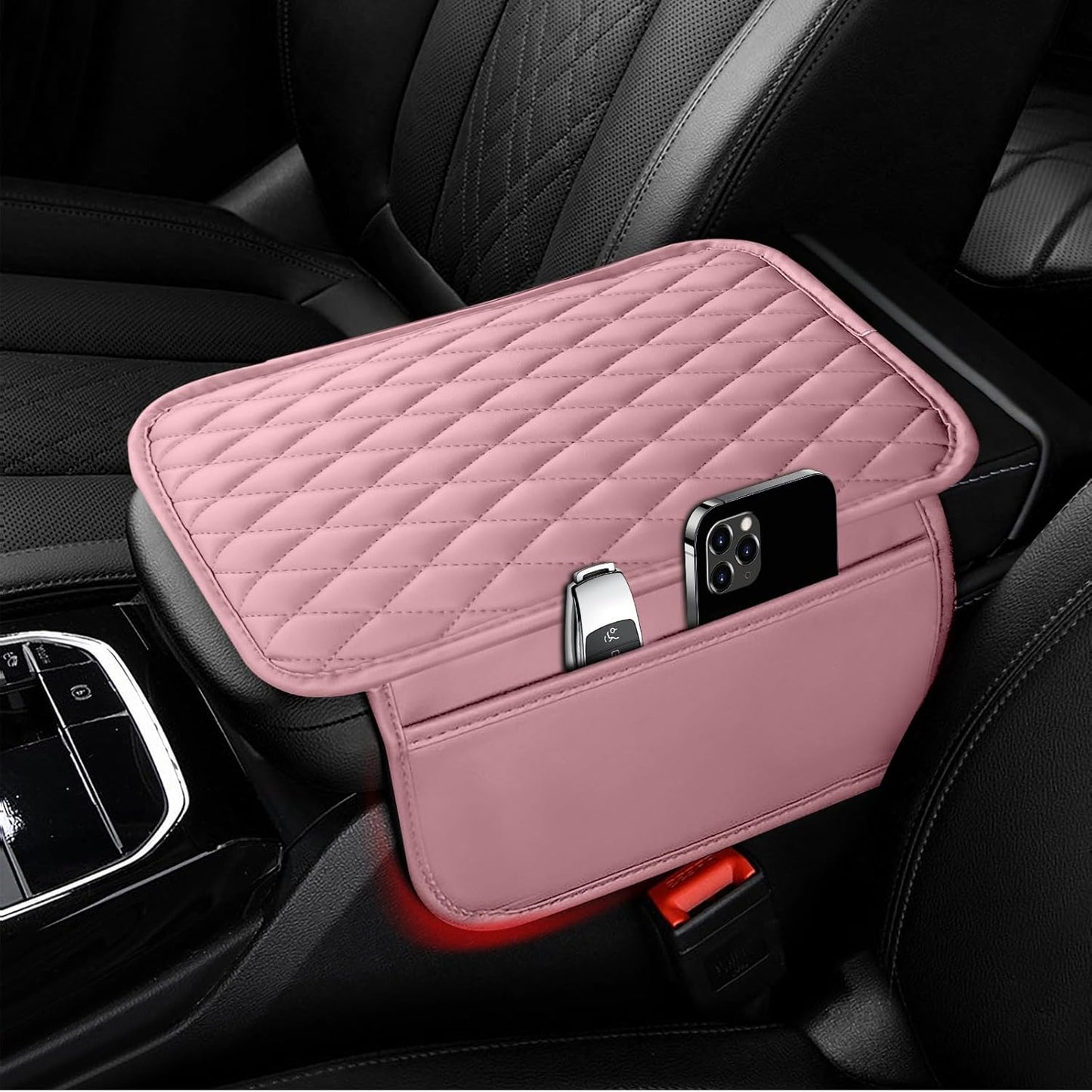 Car Center Console Cover β Microfiber Leather Armrest Protector π§Όπ