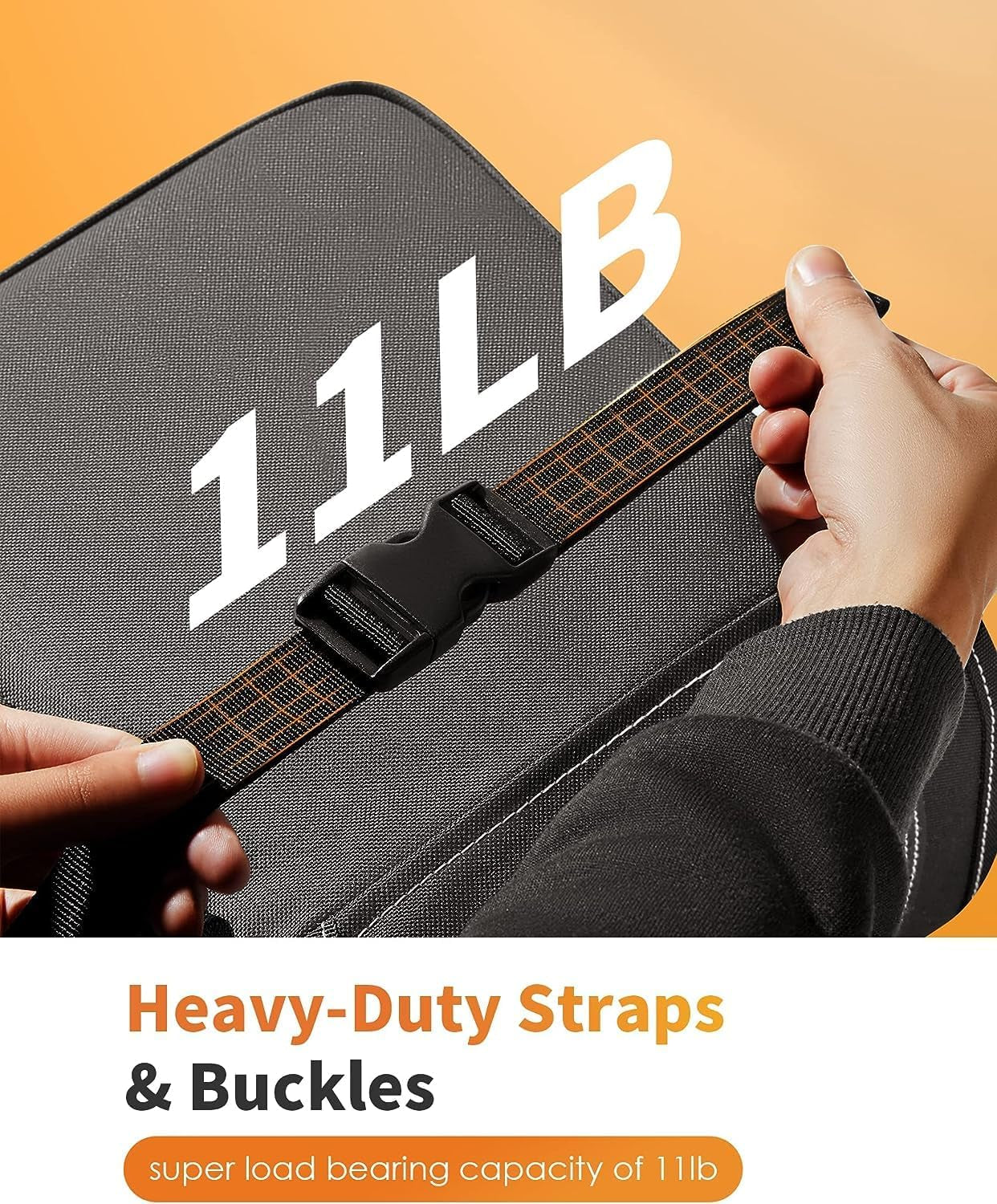 Leak-Proof Car Trash Can with Lid — Waterproof Organizer + Storage Pockets (2–3 Gallon)