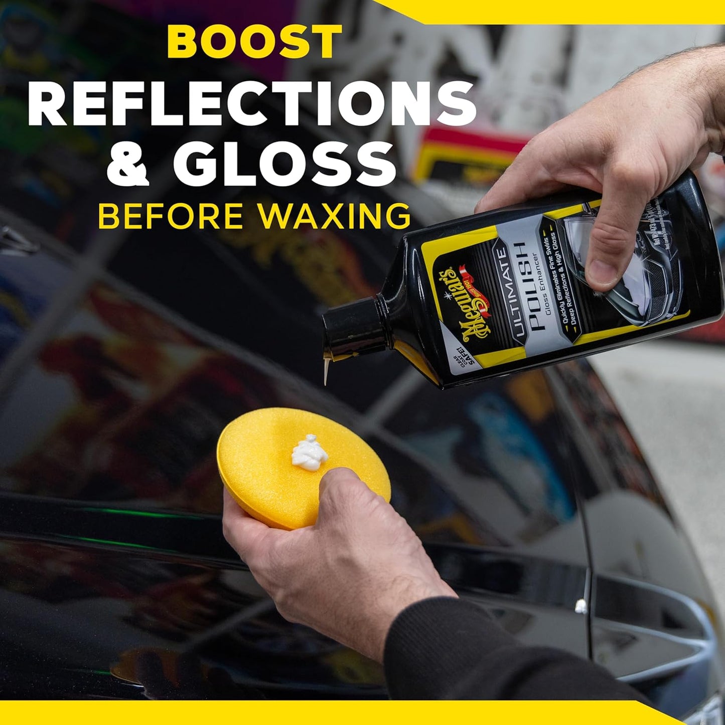 Ultimate Car Polish – High Gloss Swirl Remover for Deep Wet Shine ✨🚗