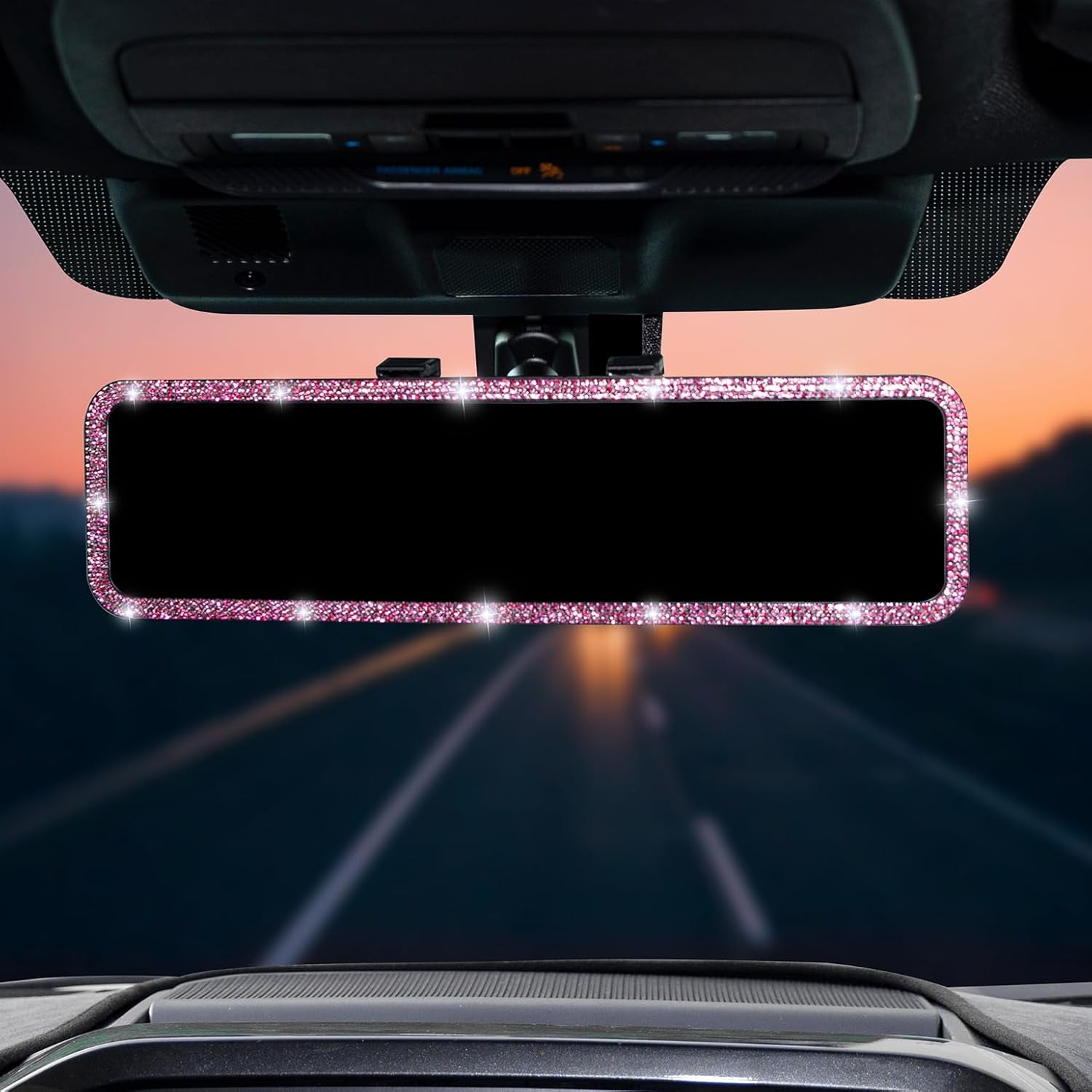 Wide-Angle Rear View Mirror — HD Clip-On Panoramic Mirror
