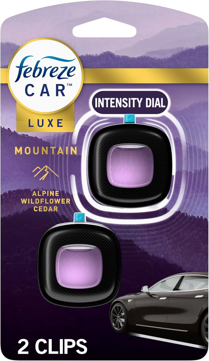 🌸 Downy Calm Scent Car Vent Clip – Relaxing Fresh Aroma (2 Ct)