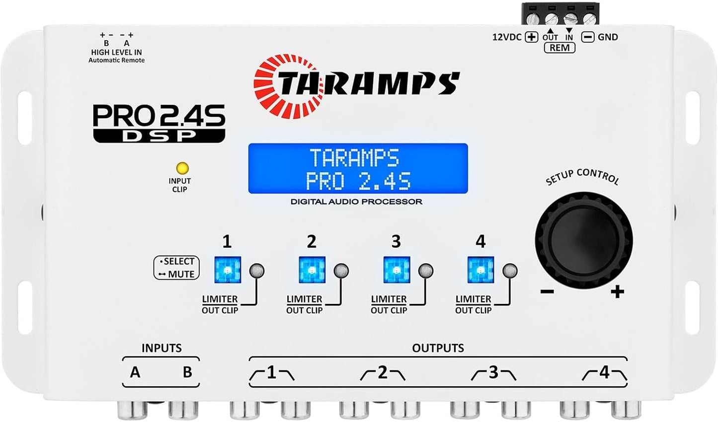 ๐ Pro 2.45 DSP Digital Sound Processor โ Studio-Level EQ Tuning for 2 & 4 Channel Amps ๐งโ๏ธ