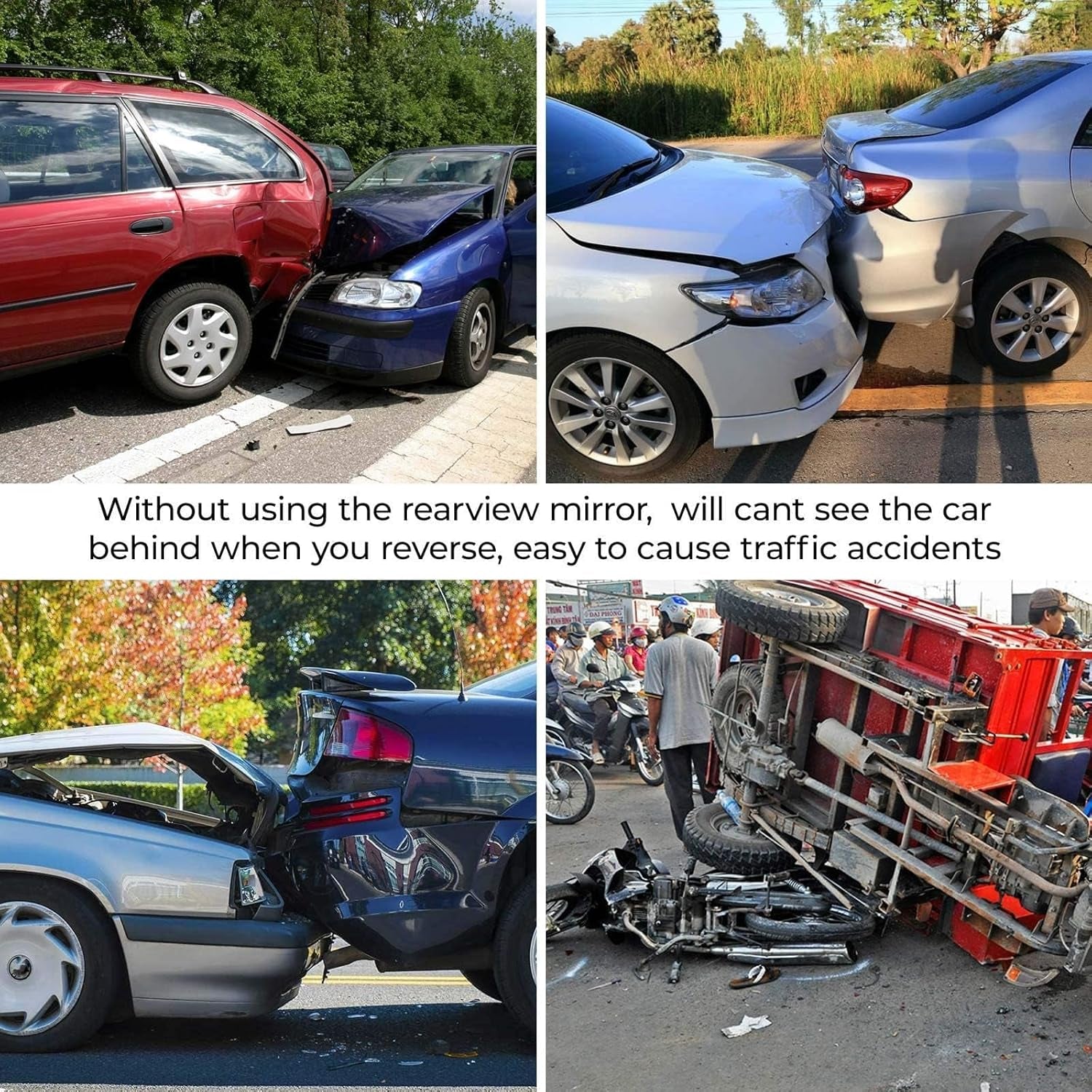 Wide-Angle Rear View Mirror — HD Clip-On Panoramic Mirror