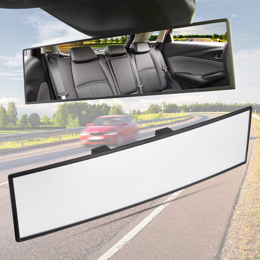 Wide-Angle Rear View Mirror — HD Clip-On Panoramic Mirror