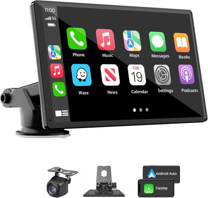 7” Wireless CarPlay Touchscreen Stereo – Mirror Link, Bluetooth, Backup Camera 🖥️🎶