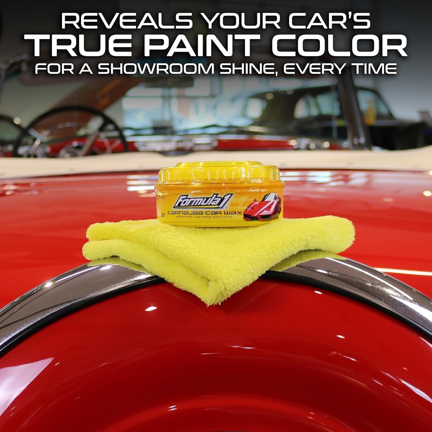 Carnauba Wax Paste – Pro High-Gloss Polish & Paint Protection 🧽🔥