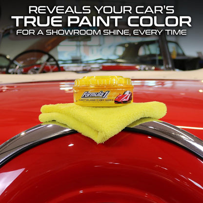 Carnauba Wax Paste – Pro High-Gloss Polish & Paint Protection 🧽🔥