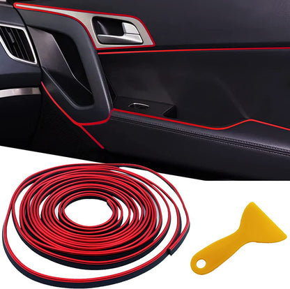 33 Ft Car Interior Trim Strip – Dashboard Edge Decor 💜🚘