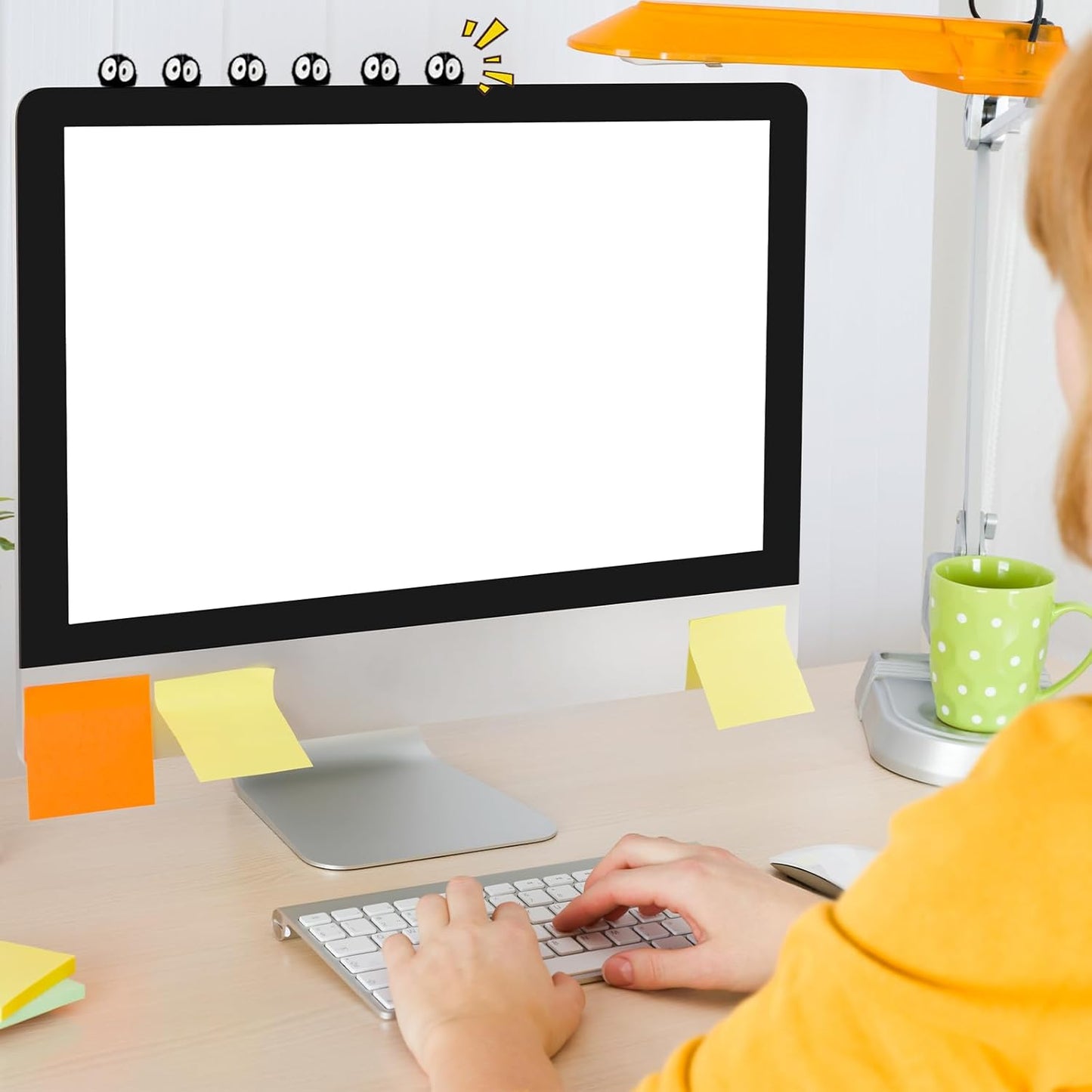 Transform Your Space with 20 Adorable Soot Sprite Car Decor - Perfect Rearview Mirror Accessories for Home, Office & Gifts!