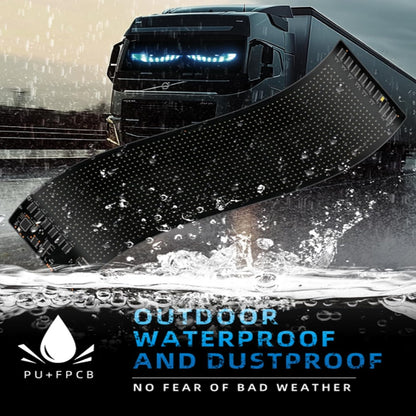 LED Devil Eyes Car Light – USB Powered Remote Control Panel 👹💡