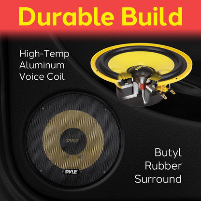 🎶 6.5” 2-Way Custom Component Speakers – 400W Max Power, Crystal-Clear Sound & Smooth Bass 🎧🚗