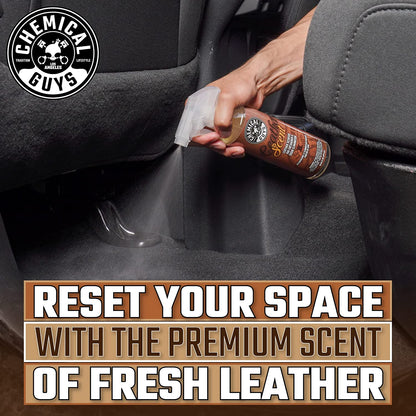 🪶 Leather Scent Air Freshener Spray – Rich Aroma & Odor Eliminator