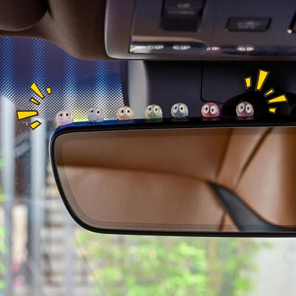 Transform Your Space with 20 Adorable Soot Sprite Car Decor - Perfect Rearview Mirror Accessories for Home, Office & Gifts!