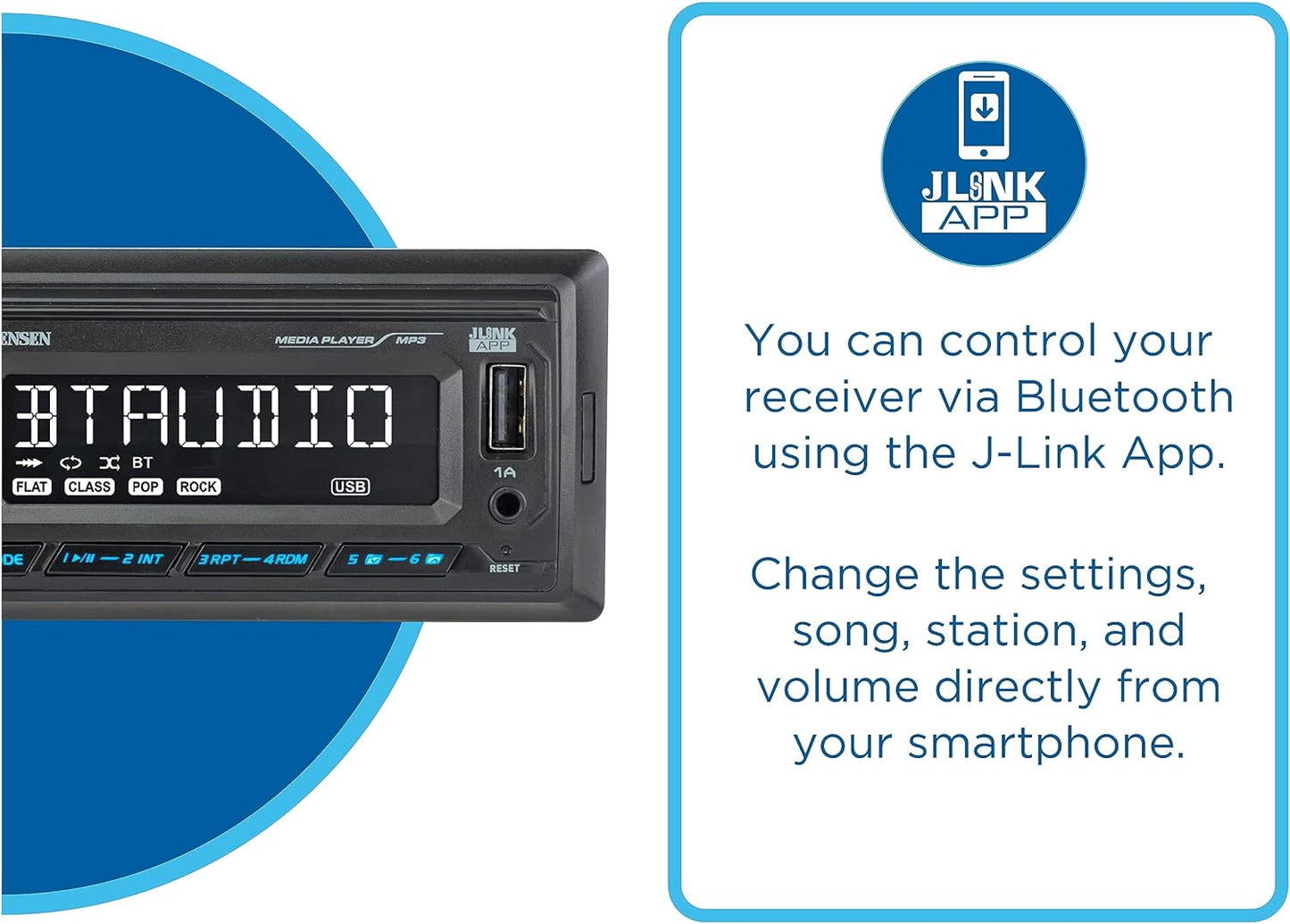 🎵 MPR210 7” Touchscreen Car Stereo – Bluetooth, AM/FM, Push-to-Talk, USB Playback 🚗💡