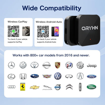 ⚙️ AI Magic Box – Wireless CarPlay & Android Auto Dongle, Stream Netflix/YouTube via WiFi 📱🚘