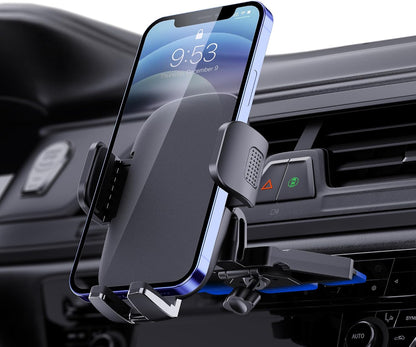 Universal  Car Phone Holder - Hands-Free Mount for Windshield, Dashboard & Air Vent - Fits All Smartphones & Cameras