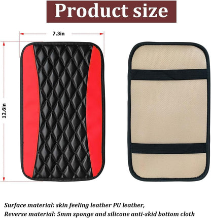 Car Armrest Cushion Pad – Leather Comfort Console Cover 🪑✨