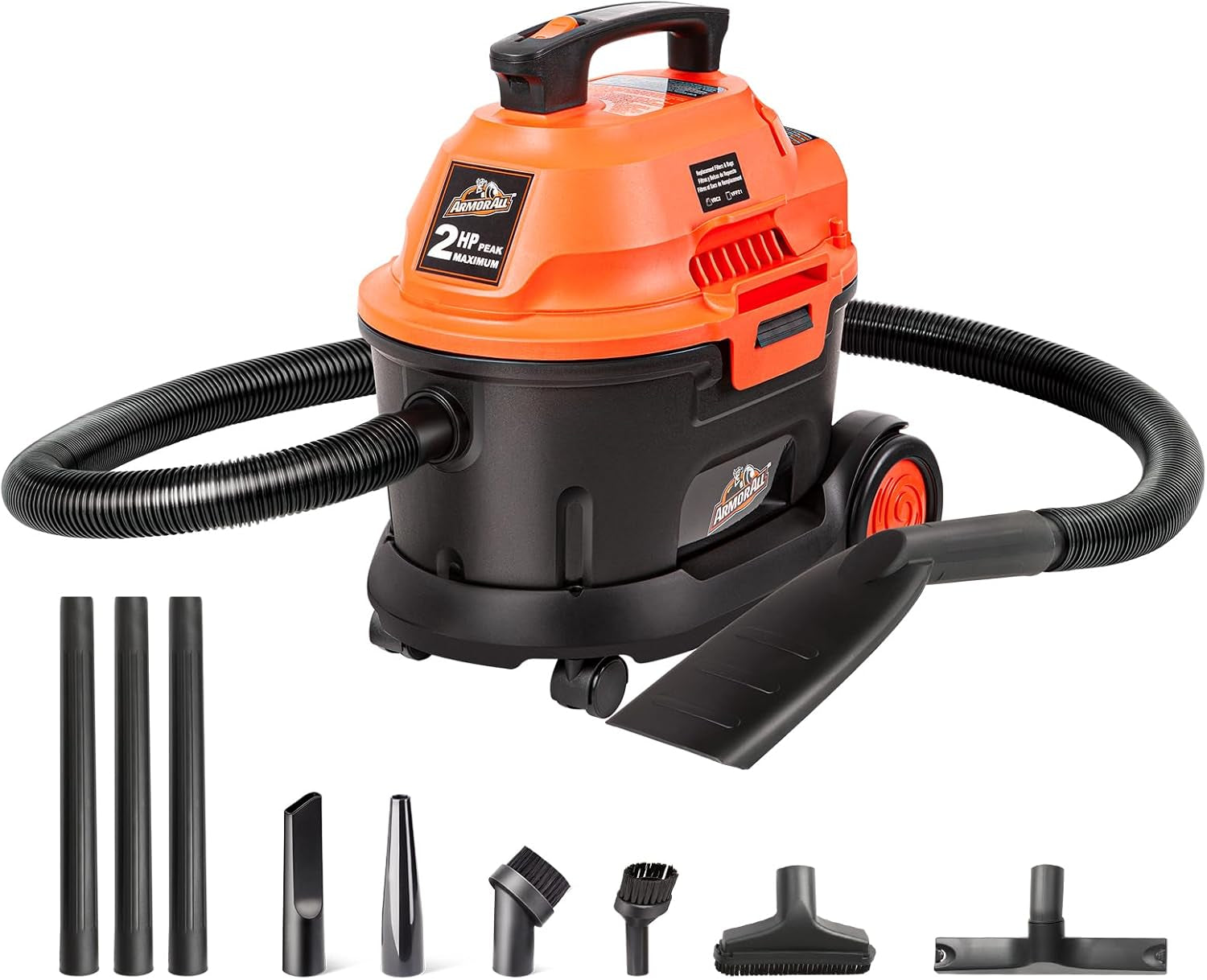 💧 AA255 Wet/Dry Utility Vac – 2.5 Gallon, 120V Heavy-Duty Shop Vac for Car & Garage Cleaning 💪🧼