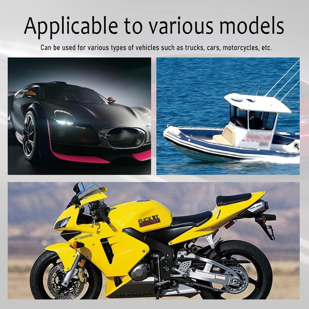 Fuck IT Edition 3D Car Emblem Badge Sticker - Universal Fit for All Cars & Trucks