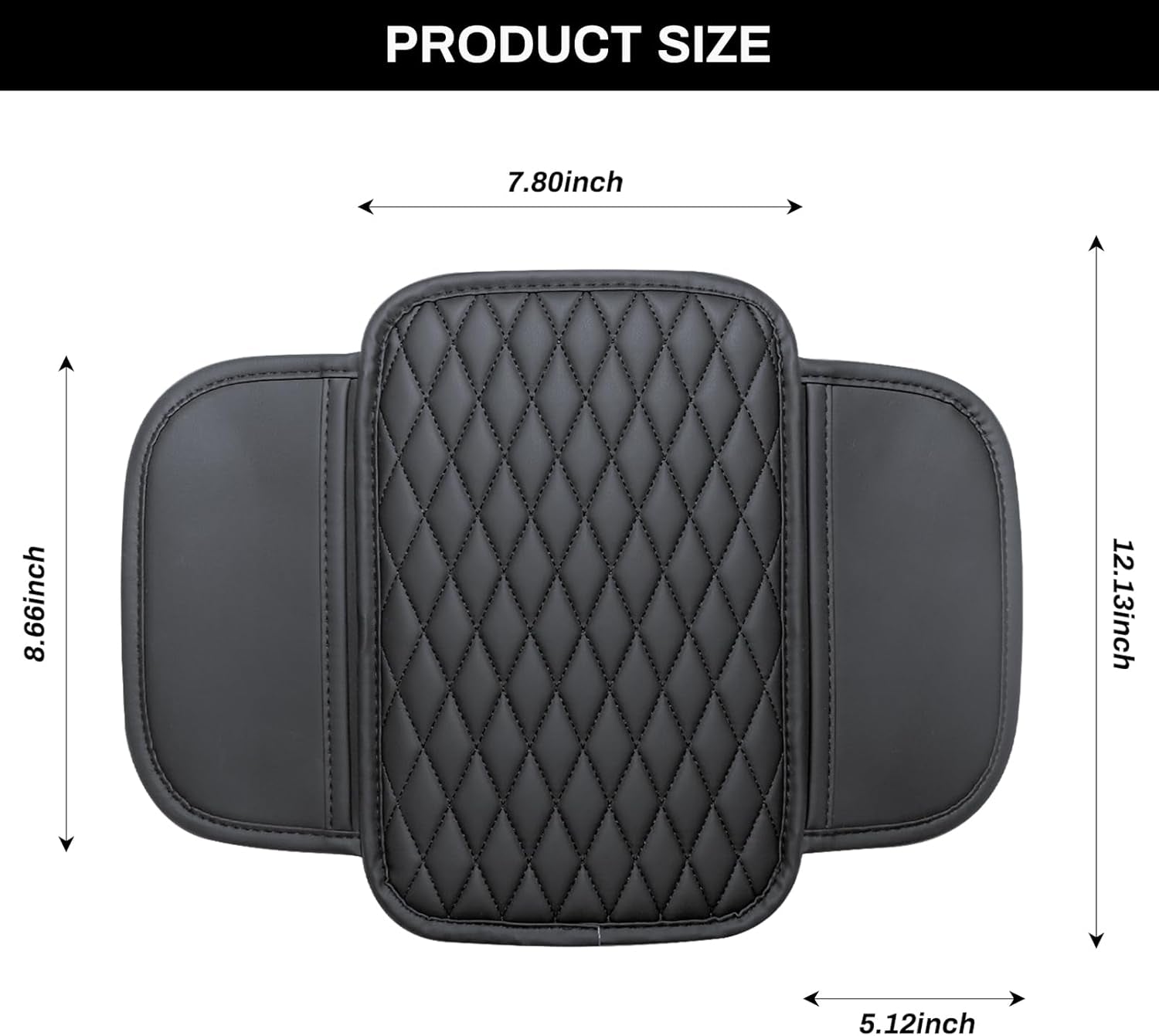 Car Center Console Cover – Microfiber Leather Armrest Protector 🧼🚙