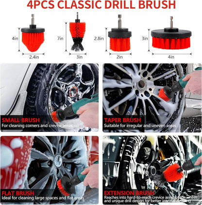 35PCS Car Detailing Kit – Complete Cleaning Toolbox for Interior & Exterior 🧰🚗