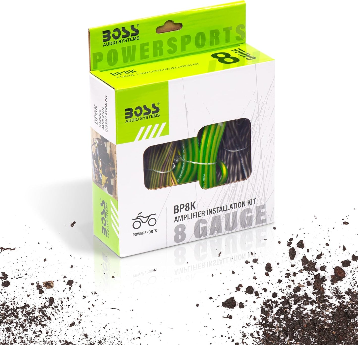 💥 KIT2 8-Gauge Complete Amp Install Kit – Includes Power, Ground, Turn-On & Speaker Wires 🔧🔊