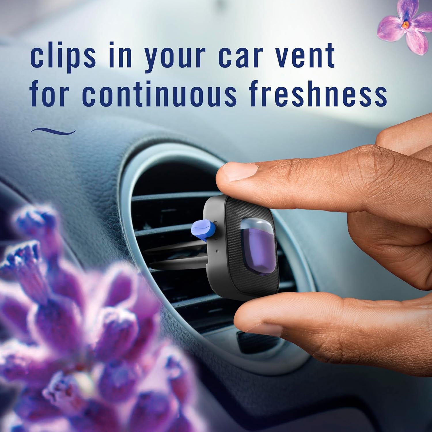 🌸 Downy Calm Scent Car Vent Clip – Relaxing Fresh Aroma (2 Ct)