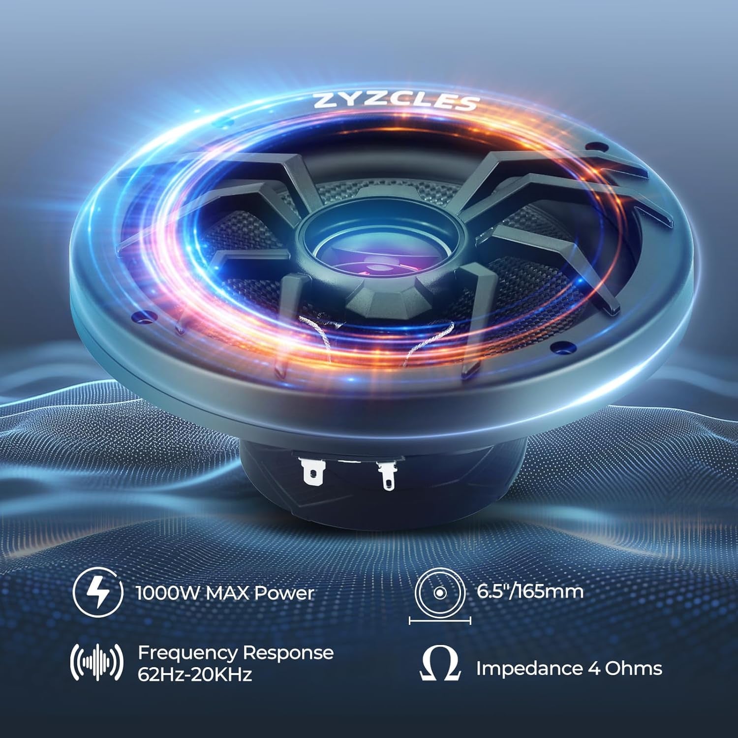 💥 2026 Premium 6.5” Hi-Fi Car Speakers – 1000W Max Power, Concert-Level Sound Experience 🎶🔥