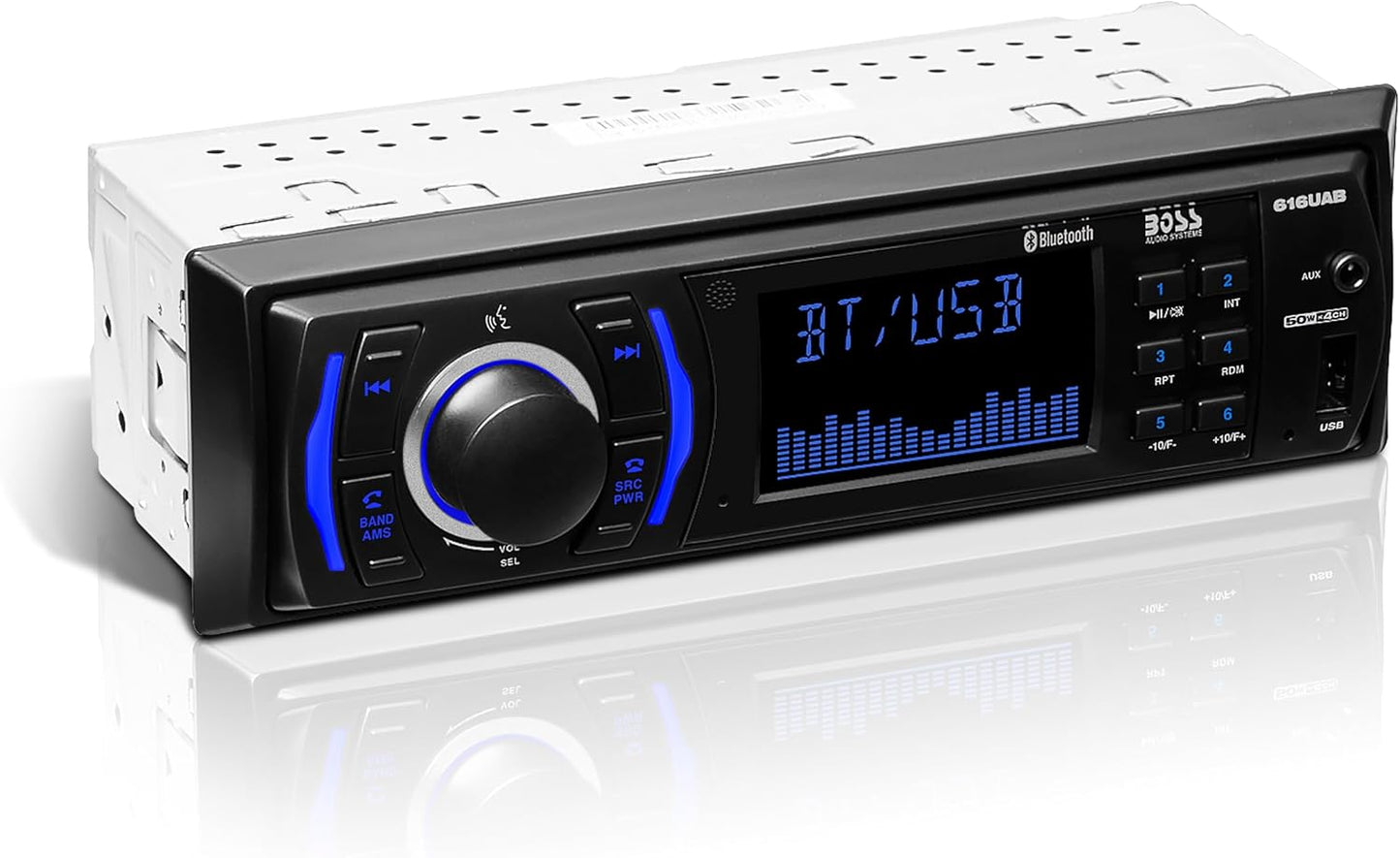 Car Stereo with Bluetooth – Single DIN MP3 USB AUX FM Radio Player 🎶📻