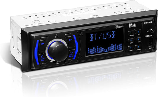 Car Stereo with Bluetooth – Single DIN MP3 USB AUX FM Radio Player 🎶📻