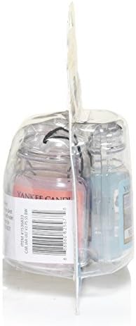Yankees Candle Ultimate 3-Pack Hanging Car Jar® Air Fresheners - Neutralizes Odors for 30 Days! Includes Beach Walk, Pink Sands & Sun and Sand