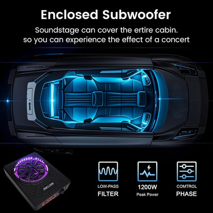 K-Series Line Output Converter – Remote Turn-On Adapter for Car Amplifier Setup ⚡🔧