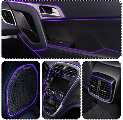 33 Ft Car Interior Trim Strip – Dashboard Edge Decor 💜🚘