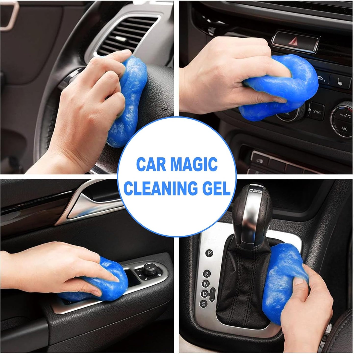 7PCS Soft Hair Car Detailing Brushes – Interior Cleaning Kit 🪶🧽