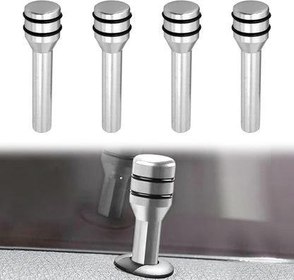 4 PCS Aluminum Car Door Lock Pins – Universal Decorative Upgrade 🔩✨