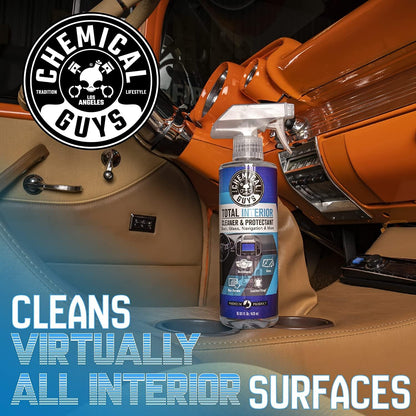 Total Interior Cleaner – Cleans & Protects Leather, Vinyl, Plastic ✨🧴