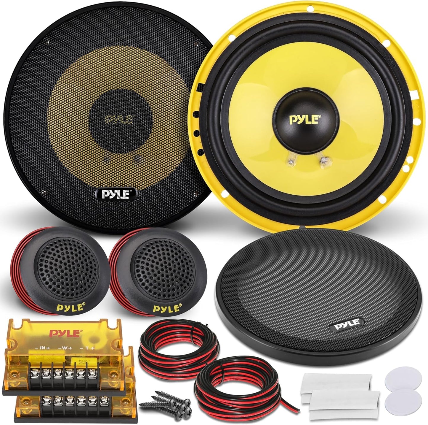 🎶 6.5” 2-Way Custom Component Speakers – 400W Max Power, Crystal-Clear Sound & Smooth Bass 🎧🚗