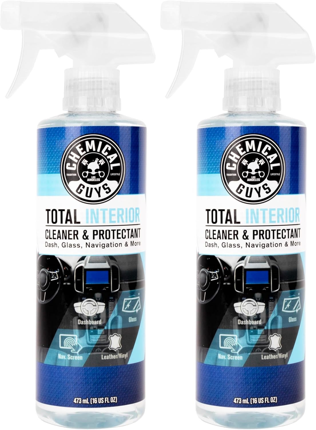 Total Interior Cleaner – Cleans & Protects Leather, Vinyl, Plastic ✨🧴