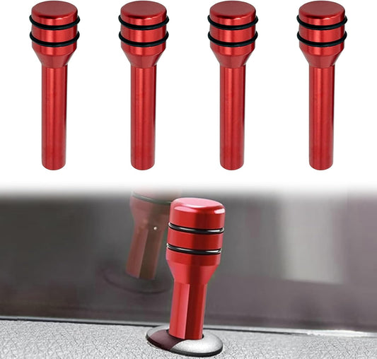 4 PCS Aluminum Car Door Lock Pins – Universal Decorative Upgrade 🔩✨