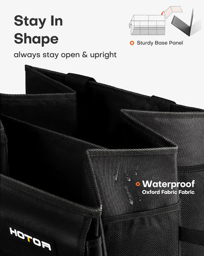 🧳 Foldable Trunk Organizer – Sturdy Car Storage Box for SUVs & Sedans