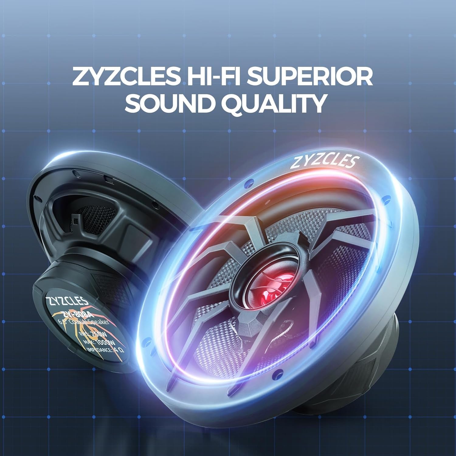 💥 2026 Premium 6.5” Hi-Fi Car Speakers – 1000W Max Power, Concert-Level Sound Experience 🎶🔥