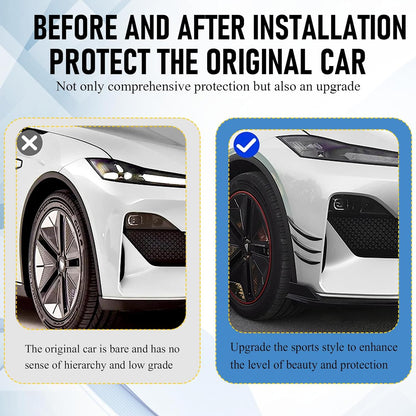 6PCS Universal Car Bumper Canards – Front Lip Splitter Kit 🏎️💨