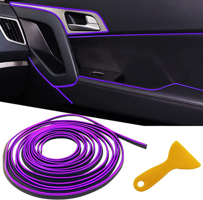 33 Ft Car Interior Trim Strip – Dashboard Edge Decor 💜🚘