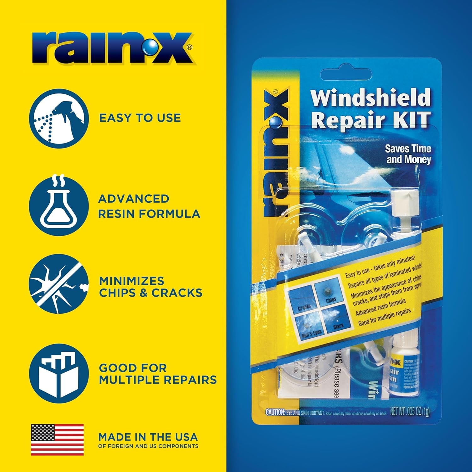 Windshield Repair Kit – Fix Chips & Cracks in Under 10 Minutes 🧩💡