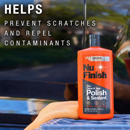 Ceramic Polish & Sealant – 3-in-1 Repair, Seal & Protect Formula ⚙️🚘