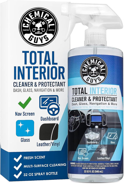 Total Interior Cleaner – Cleans & Protects Leather, Vinyl, Plastic ✨🧴