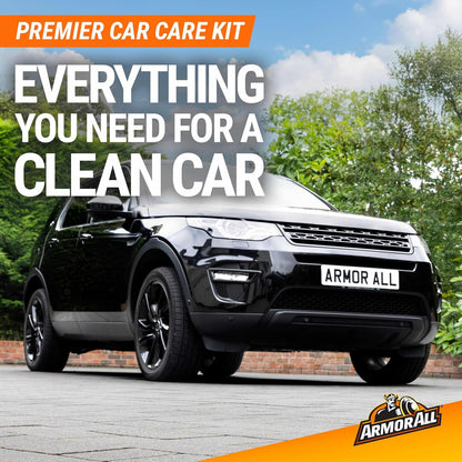 Premier Car Care Kit – Includes Wax, Tire & Wheel Cleaner + Air Freshener 🧼🚘