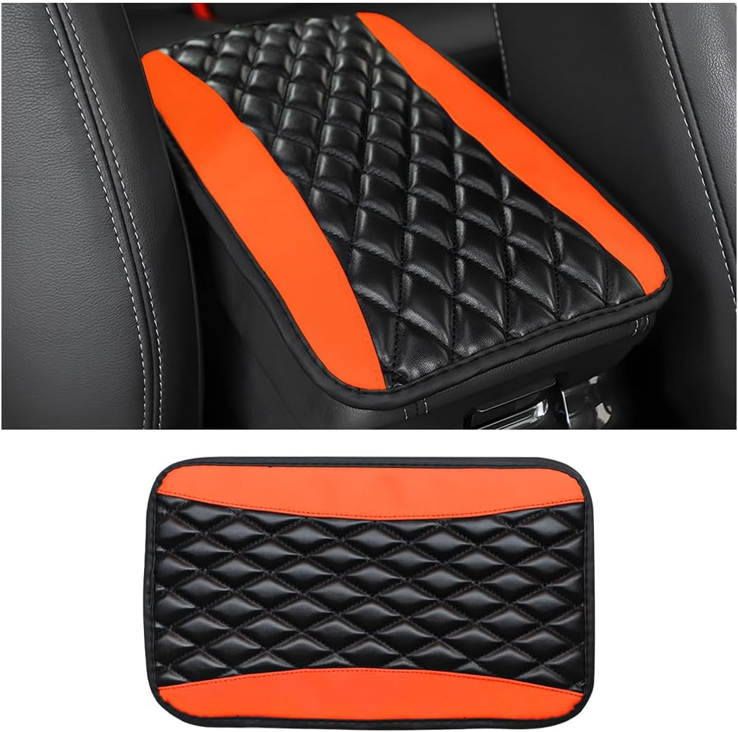 Car Armrest Cushion Pad – Leather Comfort Console Cover 🪑✨