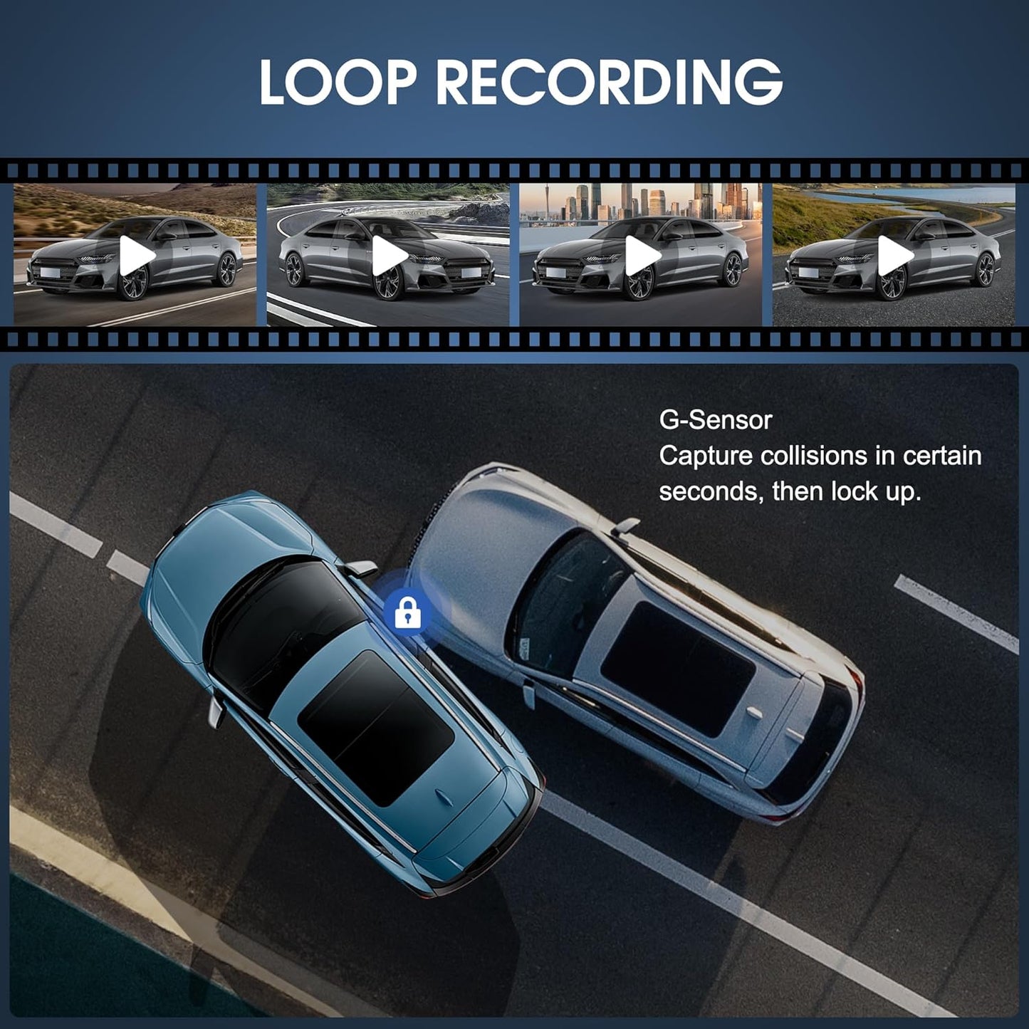 📱 8.1” Wireless Portable CarPlay Screen – 2K Dash Cam, Android Auto, GPS, Voice Control & Backup Cam 🚗✨