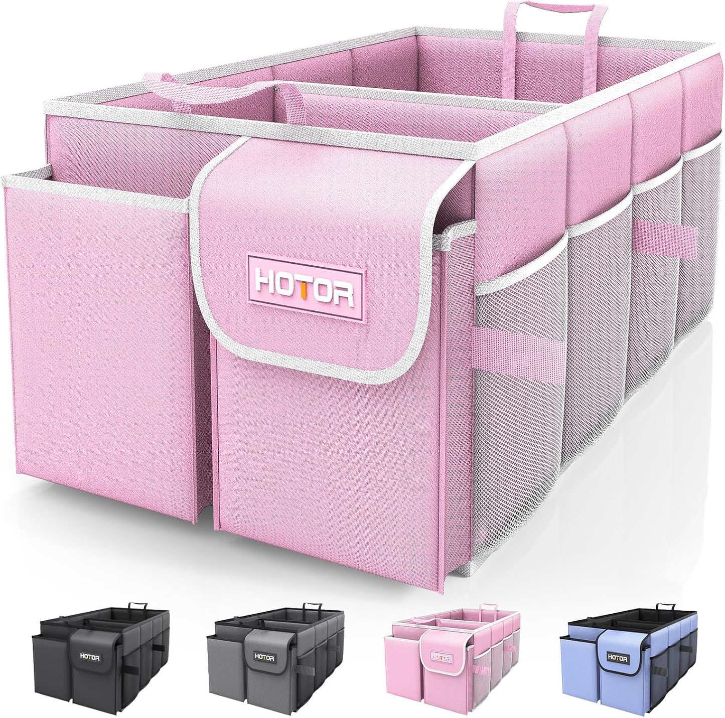 🧳 Foldable Trunk Organizer – Sturdy Car Storage Box for SUVs & Sedans